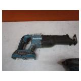 DeWalt 14.4v Drill & Makita Cordless Driver & Sawzall