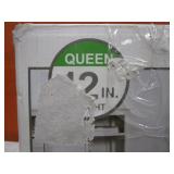 12" Queen Size Air Mattress w/Pump