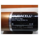 (96) Duracell D Batteries