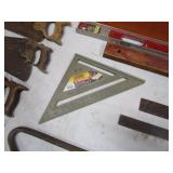 Saws, Squares, Levels, Pry Bars