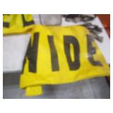 Towing Mirrors & Wide Load/Oversized Load Signs