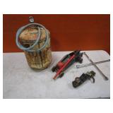 Jack, Receiver Hitch, 4 Way Wrench, Air Tank