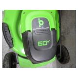 Greenworks 60v 21" Mower & Charger
