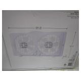 Twin Window Fan