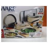 22pc Cookware Set