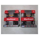 (2) Door Handles & Deadbolt Kits