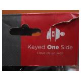 (2) Door Handles & Deadbolt Kits