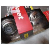(2) Door Handles & Deadbolt Kits