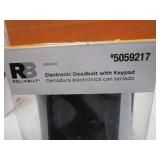 Entry Door Handle & Keypad Electronic Deadbolt