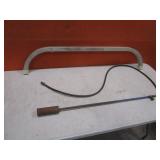Propane Weed Burner & Extension Ladder Bracket