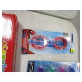 Pool Rafts & Swim Goggles