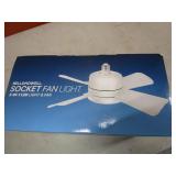 Ceiling Light Socket Fan/Light