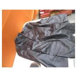 Motorcycle Foot Boards, Helmets, Leather Jacket