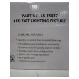 (2) Lighted Exit Signs