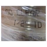 Spool of 1/2" ID 5/8" OD Clear Tubing