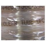 Spool of 1/2" ID 5/8" OD Clear Tubing