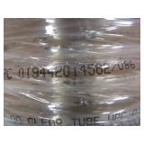 Spool of 1/2" ID 5/8" OD Clear Tubing