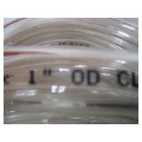 Spool of 3/4" ID 1" OD Clear Tubing