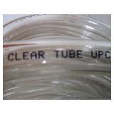 Spool of 3/4" ID 1" OD Clear Tubing