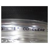 Spool of 3/4" ID 1" OD Clear Tubing