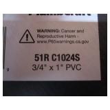 Spool of 3/4" ID 1" OD Clear Tubing