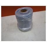 Spool of 5/8" ID 7/8" OD Braided Clear Tubing