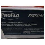 Bathtub Faucet w/Hand Shower & Rough in Kit