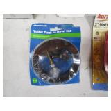 (4) Toilet Fill Valves, Flush Levers, Flapper