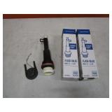 (3) Toilet Flush Valves & Flapper
