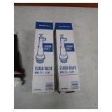 (3) Toilet Flush Valves & Flapper