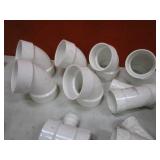 Misc Large PVC Pipe Fittings