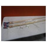 (2) Flag Poles & Mounts