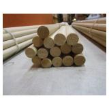 (75) 5/8"x48" Dowels/Stakes