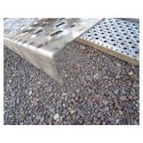 (3) Alum Step Plates 12 1/2"x5