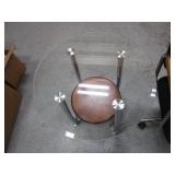 Chair, Ottoman, End Table