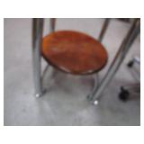 Chair, Ottoman, End Table