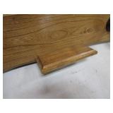 Deer Foot Gun Rack/Coat Rack 9"x36"