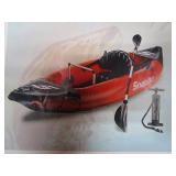 (New) Snap-On Inflatable Raft w/Paddles & Pump