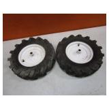 (2) Utility Wheels & 4.80-8NHS Tires