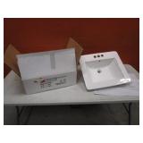 Bathroom Sink 21"x18 1/2"