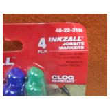 (5) Packs of 8 Milwaukee Inkzall Jobsite Markers