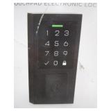 Entry Door Handle & Touchpad Electronic Deadbolt