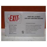 (2) Lighted Exit Signs