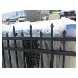 STEEL ORNAMENTAL FENCING - NEW - NEVER INSTALLED - MATCHES LOT 102