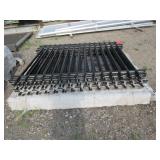ALUMINUM ORNAMENTAL FENCE  PANELS - NEW - NEVER INSTALLED