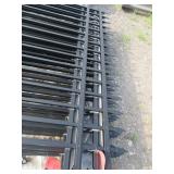 ALUMINUM ORNAMENTAL FENCE  PANELS - NEW - NEVER INSTALLED