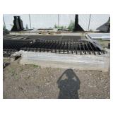 STEEL ORNAMENTAL FENCE PANELS - LIKE NEW - NEVER INSTALLED