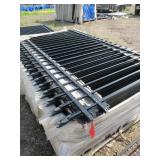 STEEL ORNAMENTAL FENCE PANELS - LIKE NEW - NEVER INSTALLED