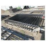 STEEL, ORNAMENTAL FENCE PANELS - NEW - NEVER INSTALLED