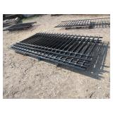STEEL, ORNAMENTAL FENCE PANELS - NEW- NEVER INSTALLED